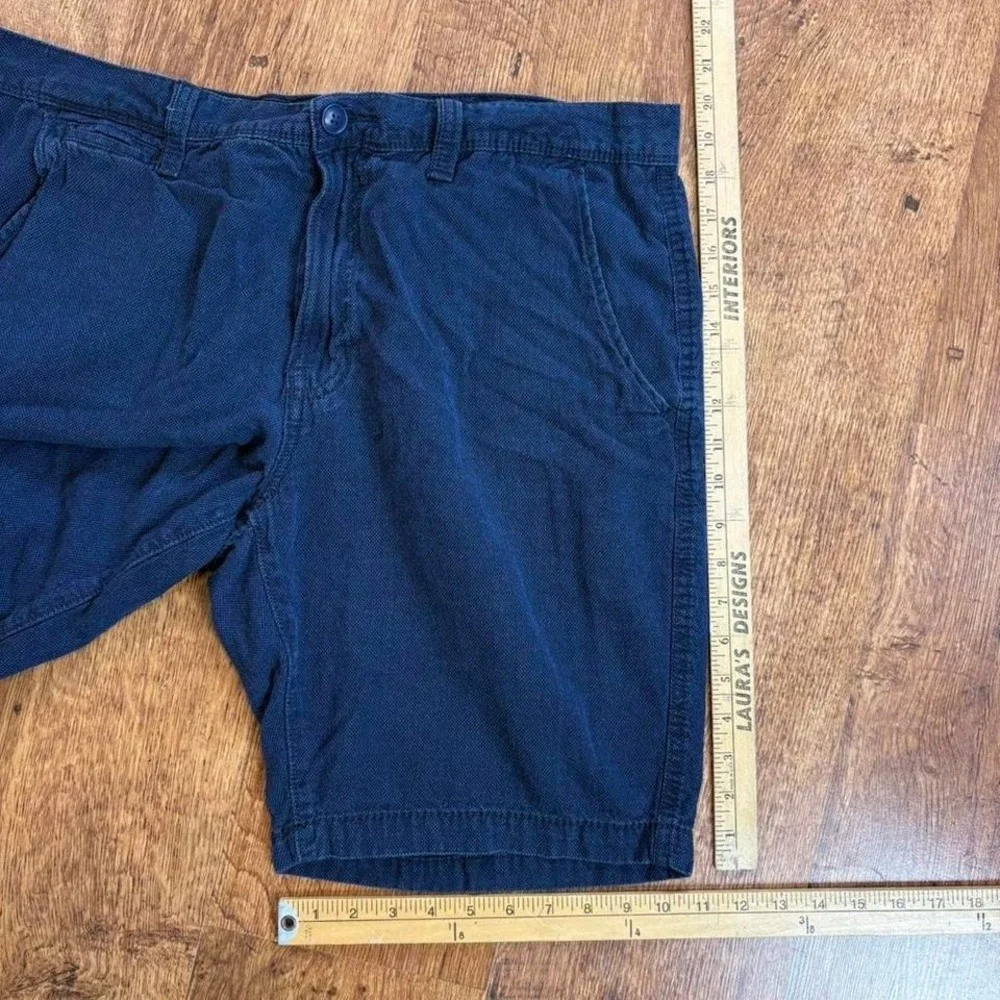 Arizona Jean Co Navy Blue Classic Fit Shorts Mens 38 Summer Preppy‎ Faded